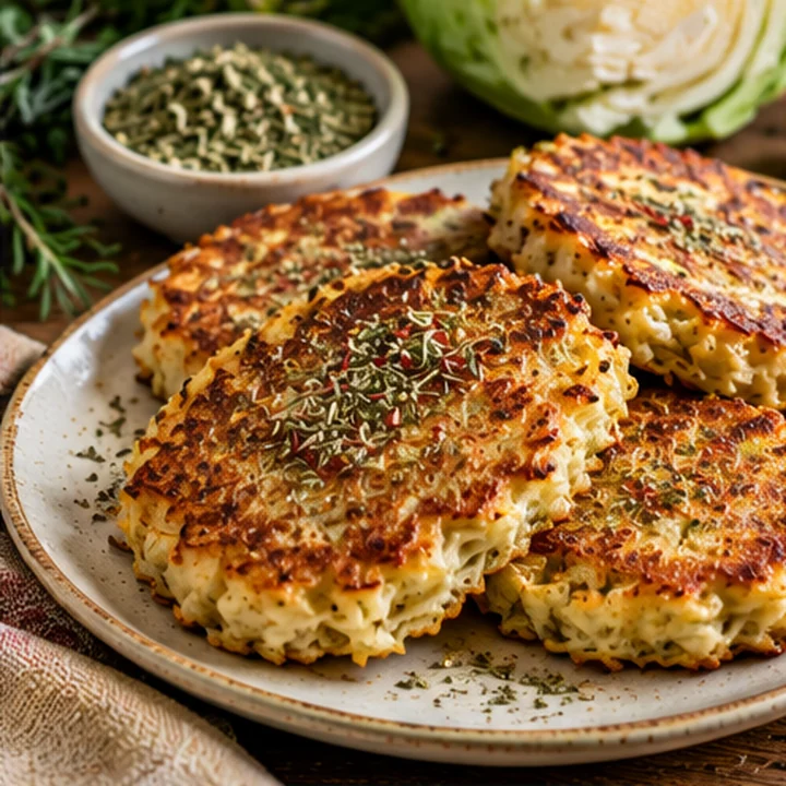 Морковные оладьи с зеленью
