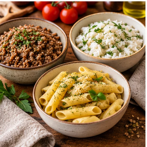 Макароны с грибным порошком: быстрый соус без бульонного кубика
